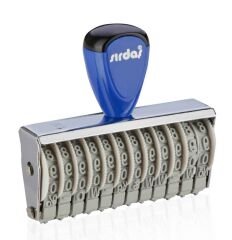 SIRDAS NUMARATOR 5mm 12 HANE (15512)