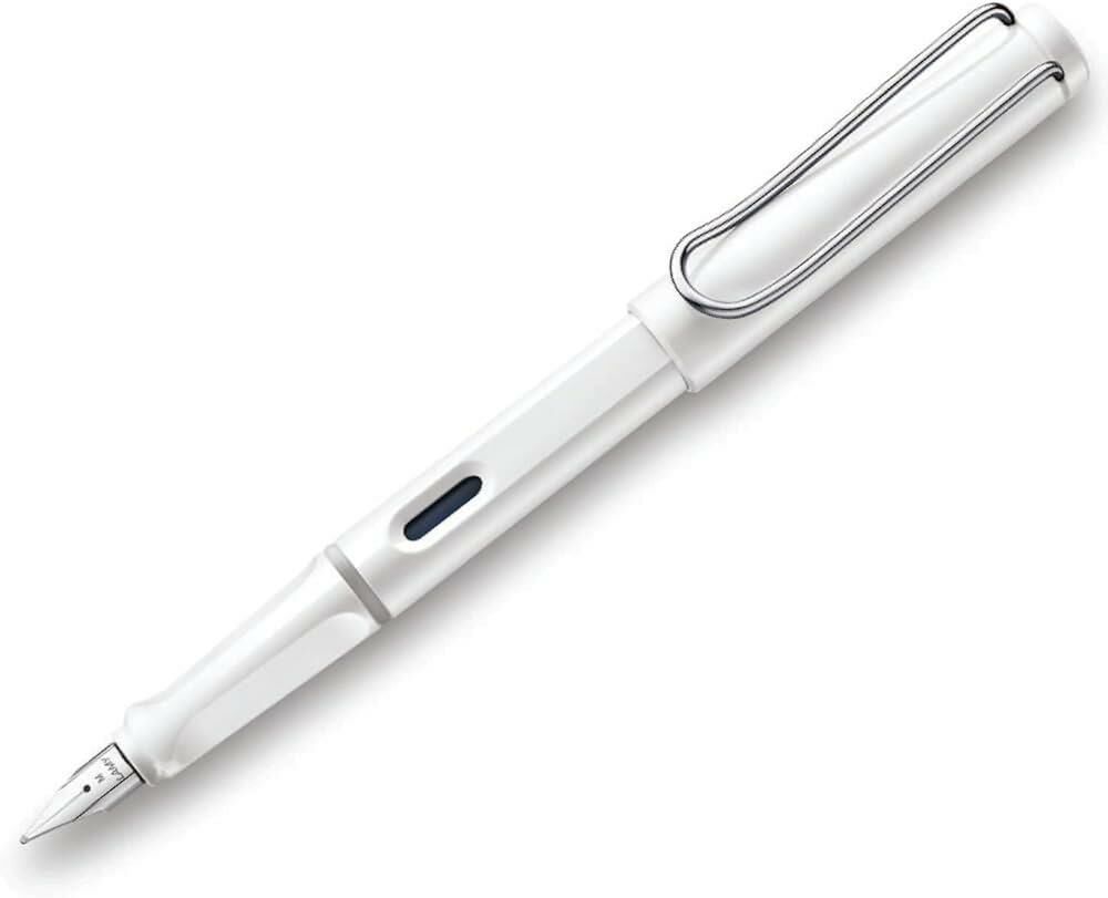 LAMY DOLMA KALEM SAFARI M UC PARLAK BEYAZ (19 B)