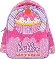 MUGGLE MU-7075 CUP CAKE PEMBE ANAOKULU CANTASI