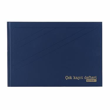 BAYINDIR CEK DEFTERI 17x24 96 YAPRAK