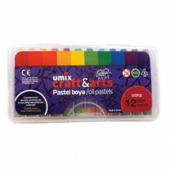 UMIX PASTEL BOYA CRAFTS&ARTS 12 RENK (U1912)