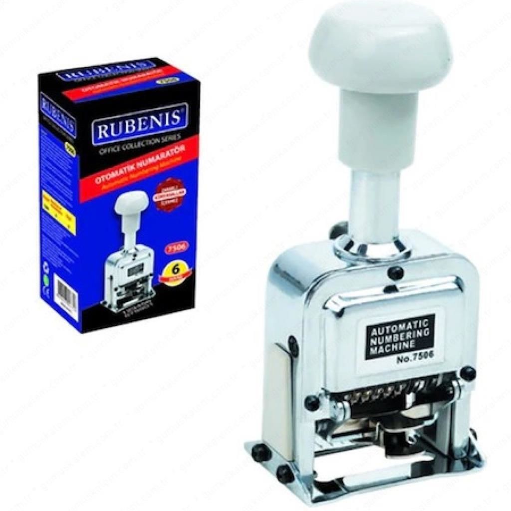 RUBENIS NUMARATOR 6 HANE OTOMATIK (7506)