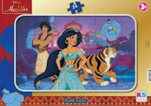 KS GAMES FRAME PUZZLE 24 PARCA ALADDIN ALD 704