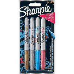 SHARPIE PERMANENT SET METALIK RENKLER 4 LU 2067107