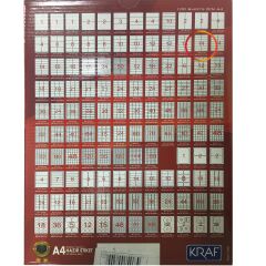 KRAF LASER ETIKET 2114 105x41 (14x100=1400)HB1114