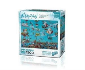 KS GAMES PUZZLE 1000 PARCA FISHERMEN SERIES I 2068