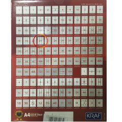 KRAF LASER ETIKET 2141 70x41 (21x100=2100)