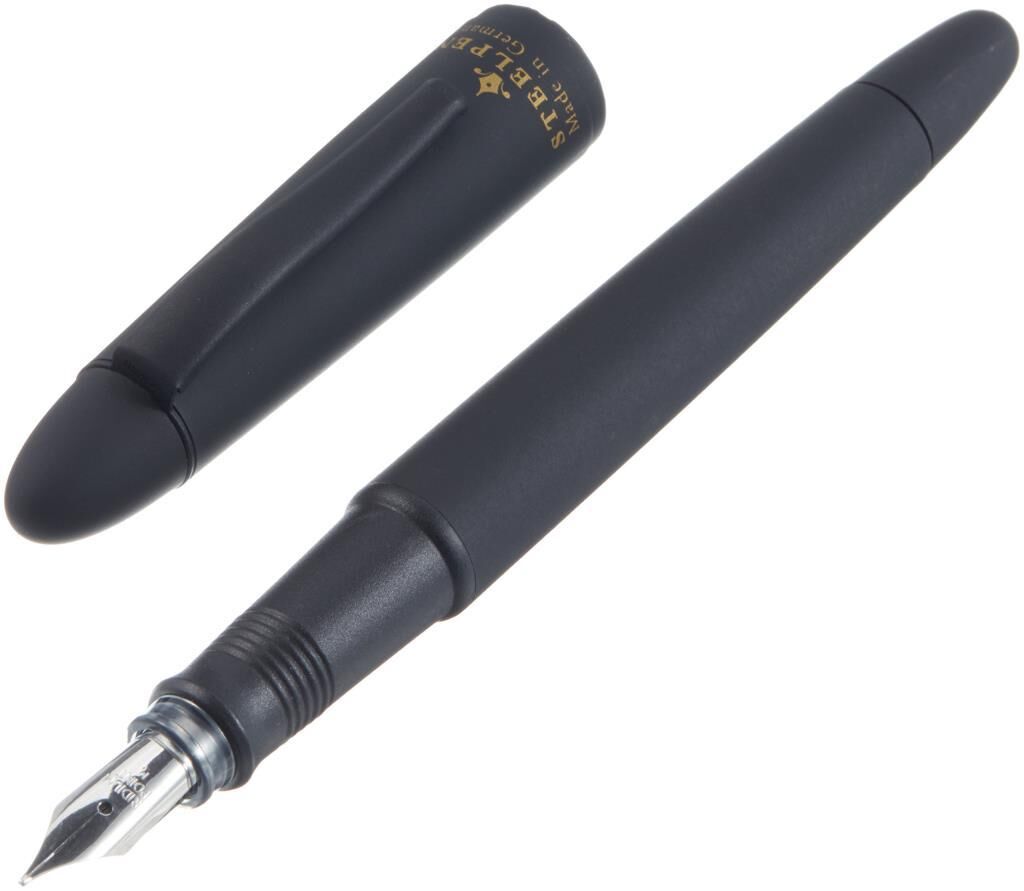 STEELPEN DOLMA KALEM PEARL MAT SIYAH (4528)