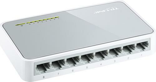 TP-LINK (TL-SF1008D) SWITCH 8 PORT 10/100M