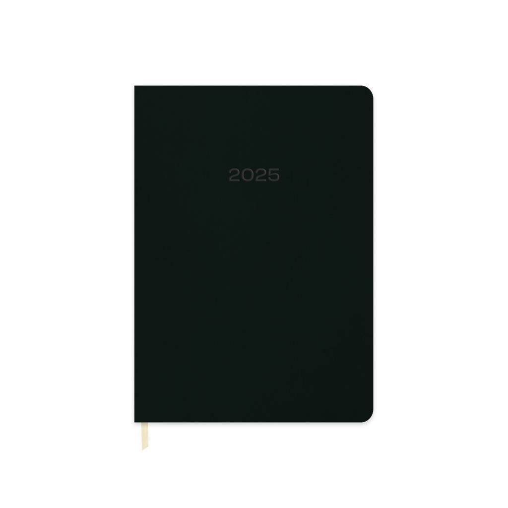 KESKIN AJANDA GUNLUK 2025 16x24 TERMO SIYAH 600020