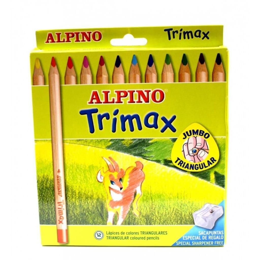 ALPINO KURU BOYA TRIMAX JUMBO 12 LI (AL-113)
