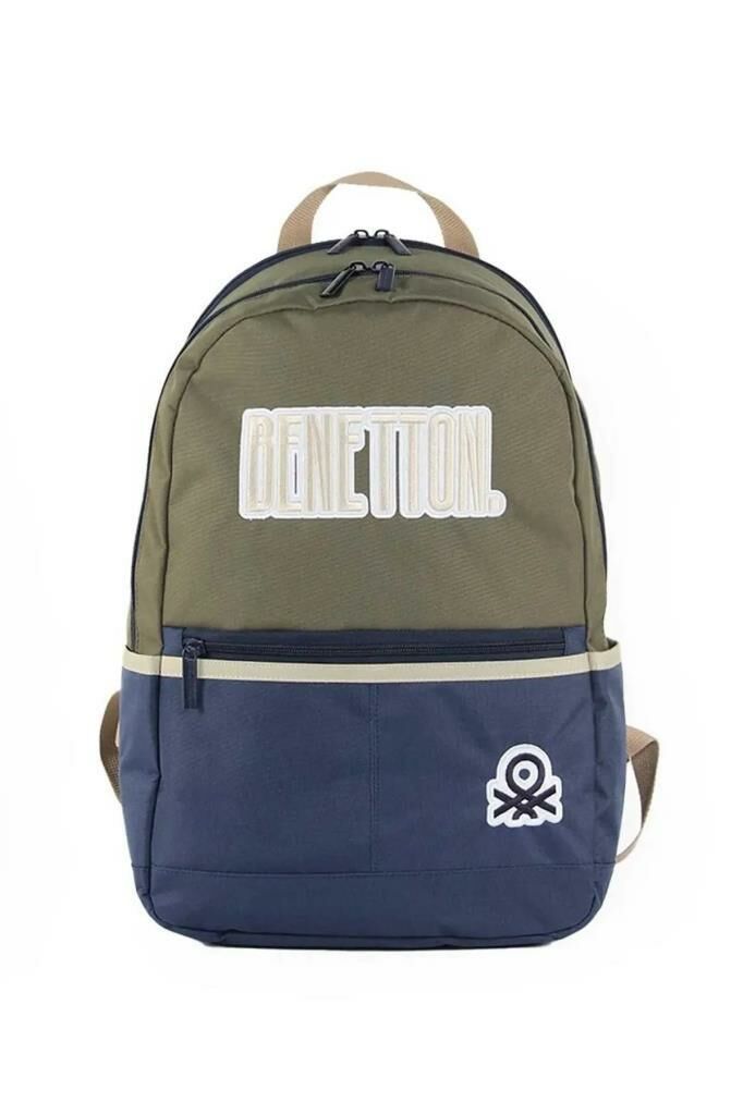 UNITED COLOR OF BENETTON SIRT CANTA LACIVERT/YESIL