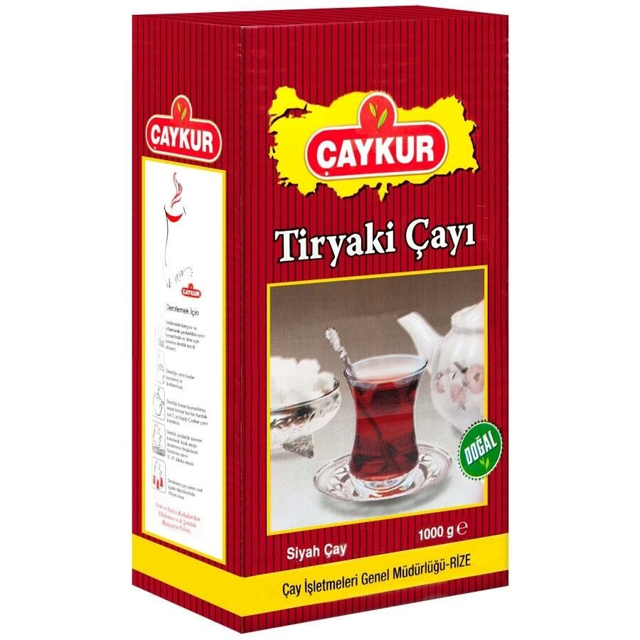 CAYKUR TIRYAKI SIYAH CAY 1000 GR