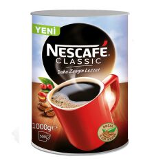 NESTLE NESCAFE KAHVE CLASSIC TENEKE KUTU 1000gr.