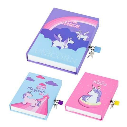 MIKRO KILITLI HATIRA DEFTERI UNICORN HT55