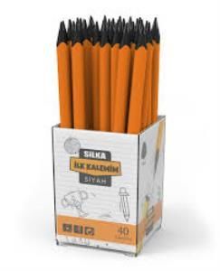 SILKA ILK KALEMIM JUMBO SIYAH 80 LI PAKET ART.75