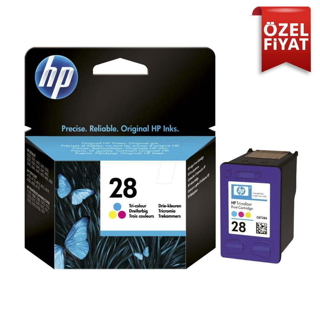 HP C8728AE KARTUS (3320/4255) NO:28 RENKLI