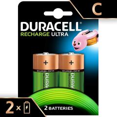 DURACELL SARJLI ORTA BOY PIL (C) 2200mAh 2 LI