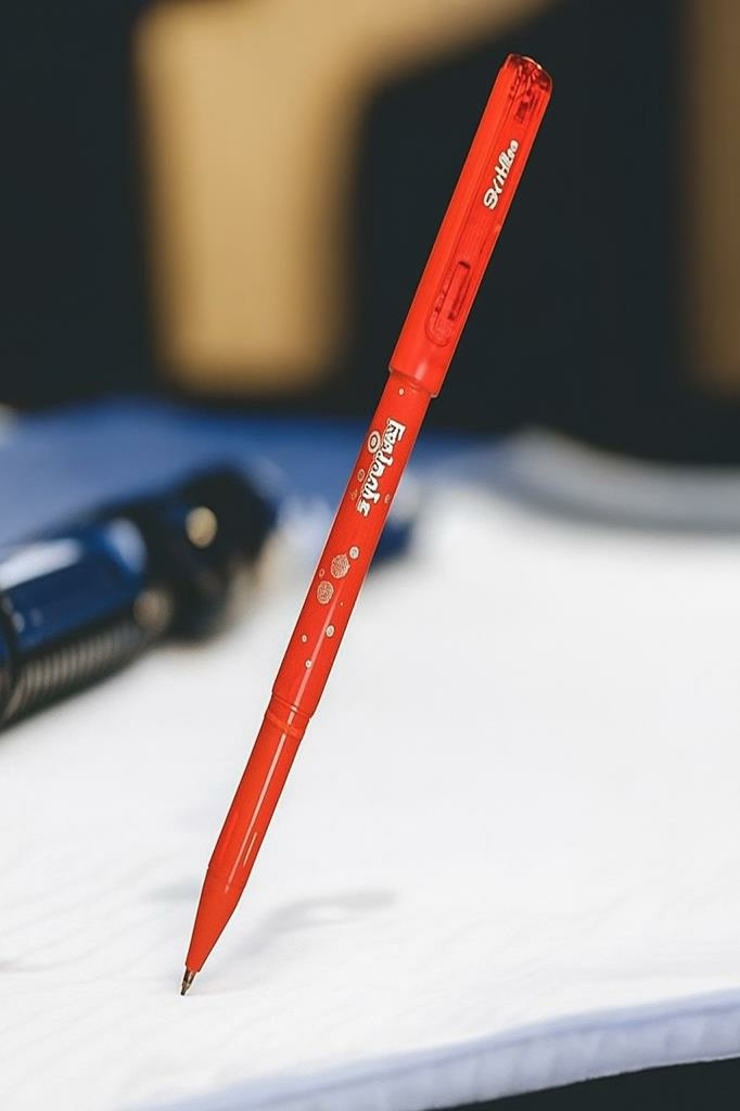 SCRIKSS FESTIVAL JEL KALEM 0.7 MM KIRMIZI