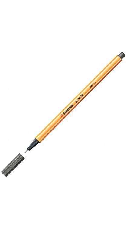 STABILO FINELINER KALEM KOYU GRI TEKLI (88/96)