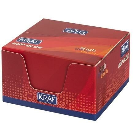 KRAF KUP BLOK BEYAZ 8X8 cm (115G)