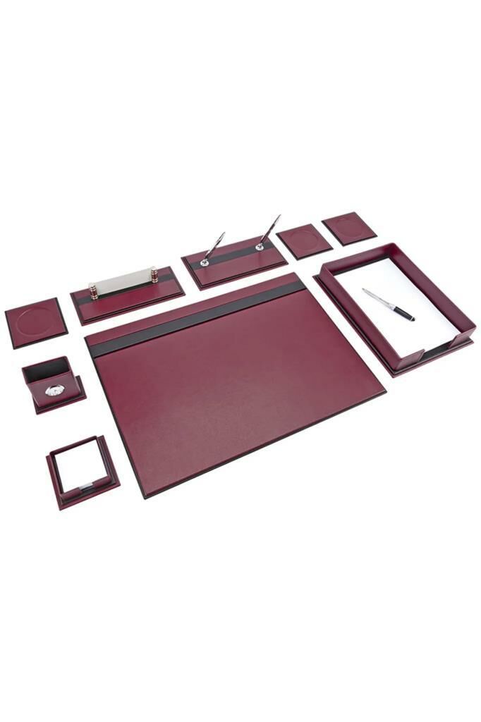 BRONS SUMEN TALIMI 10 PARCA BORDO/SIYAH BR-0982