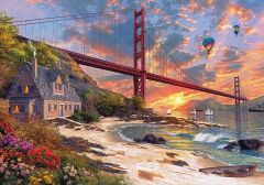 KS PUZZLE 500 PARCA SUNSET AT GOLDEN GATE/DOMINIC