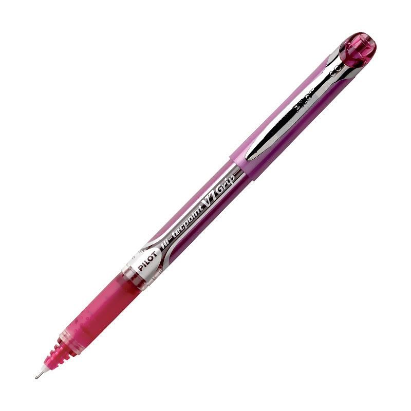 PILOT V7 GRIP 07 PEMBE IGNE UCLU ROLLE KALEM