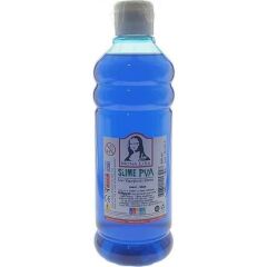 SUDOR SIVI YAPISTIRICI SLIME 500ML.FOSFORLU MAVI