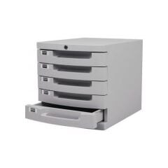 KRAF EVRAK RAFI 5 CEKMECELI KILITLI (215G)