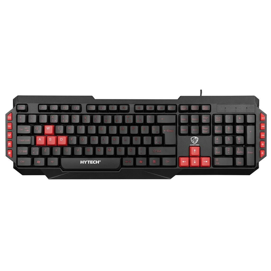 HYTECH HYK-46 GAMY SIYAH USB RED Q GAMING KLAVYE