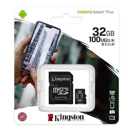 KINGSTON SDCS2 32 GB MICROSDHC CANVAS SELECT PLUS