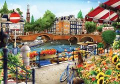 KS PUZZLE 500 PARCA AMSTERDAM