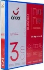 ONDER KLASOR A4 4 D MKN.30mm MAVI (2013-1)