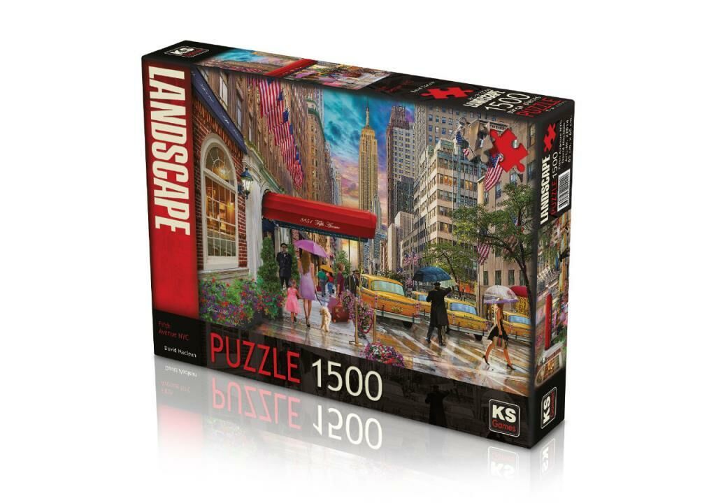 KS PUZZLE 1500 PARCA FIFTY AVENUE NYC