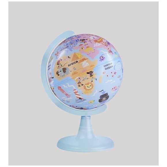 GURBUZ 15cm LEGENDARY PIRATES GLOBE+PUZZLE 54 LU