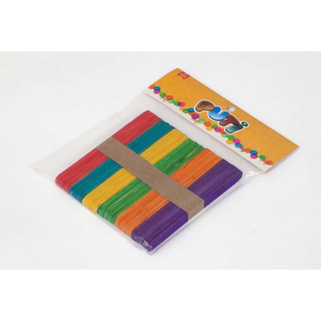 PUTI DIL CUBUGU KUCUK 50 LI RENKLI (4582)