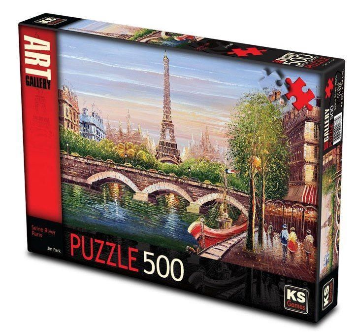 KS PUZZLE 500 PARCA SEINE RIVER