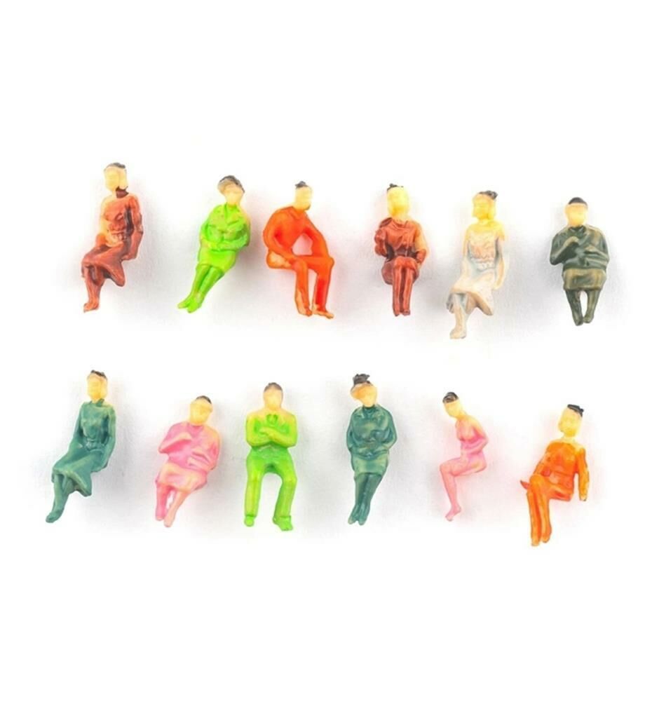 JORDANIA BOYALI INSAN OTURAN 1/100 11mm IBO1100