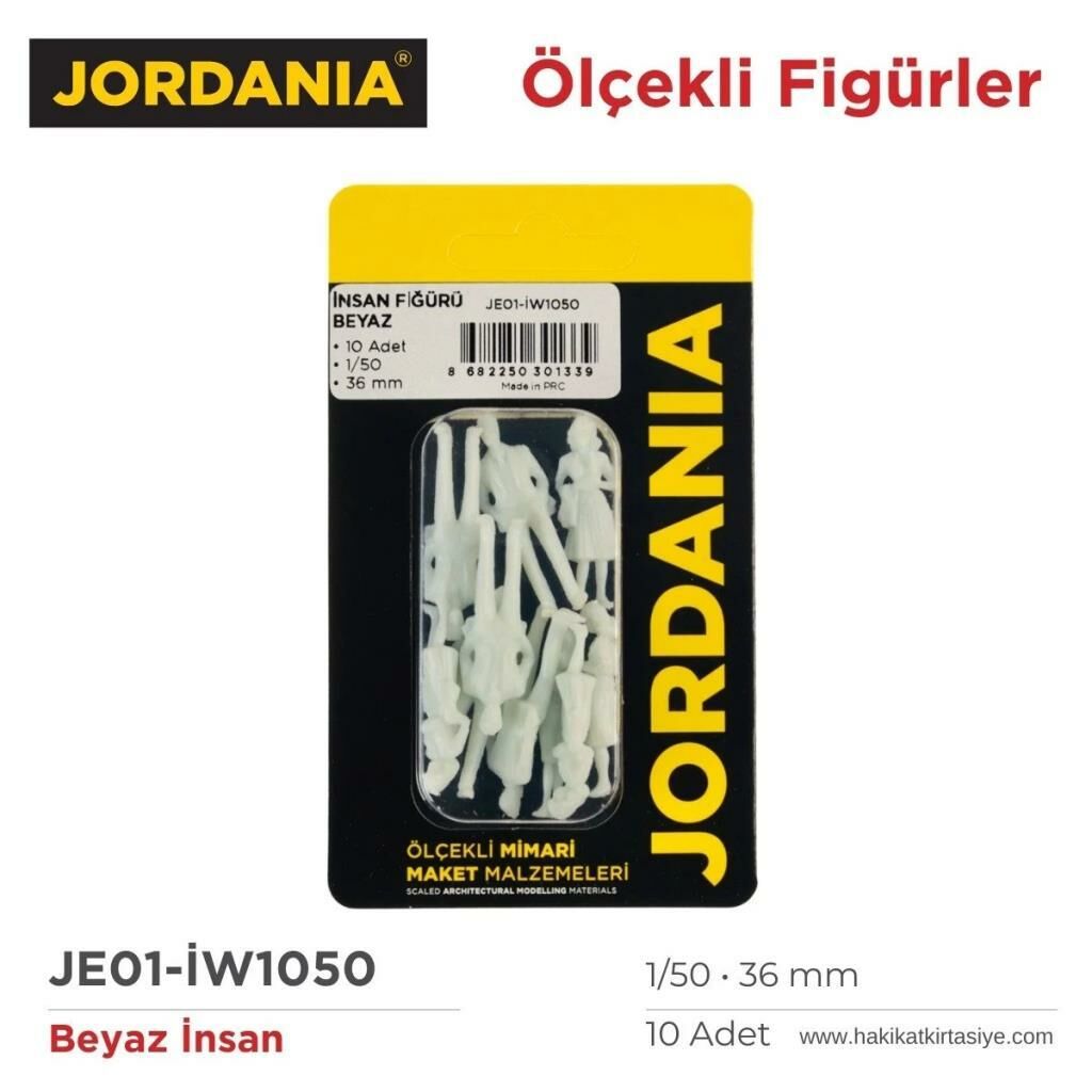 JORDANIA BEYAZ INSAN 1/050 36mm JE01-IW1050