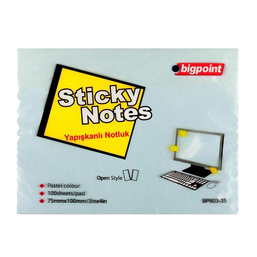 BIGPOINT YAP.KAGIT 75X100 MAVI 1 LI