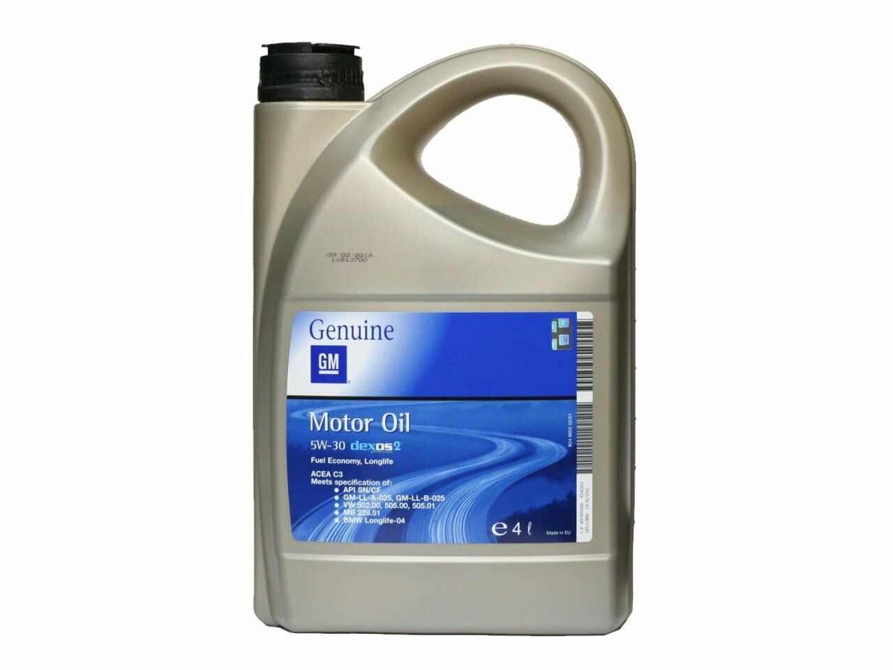 Gm 5W30 Dexos 2 Onaylı 4 Litre Alman Dolum 93165556