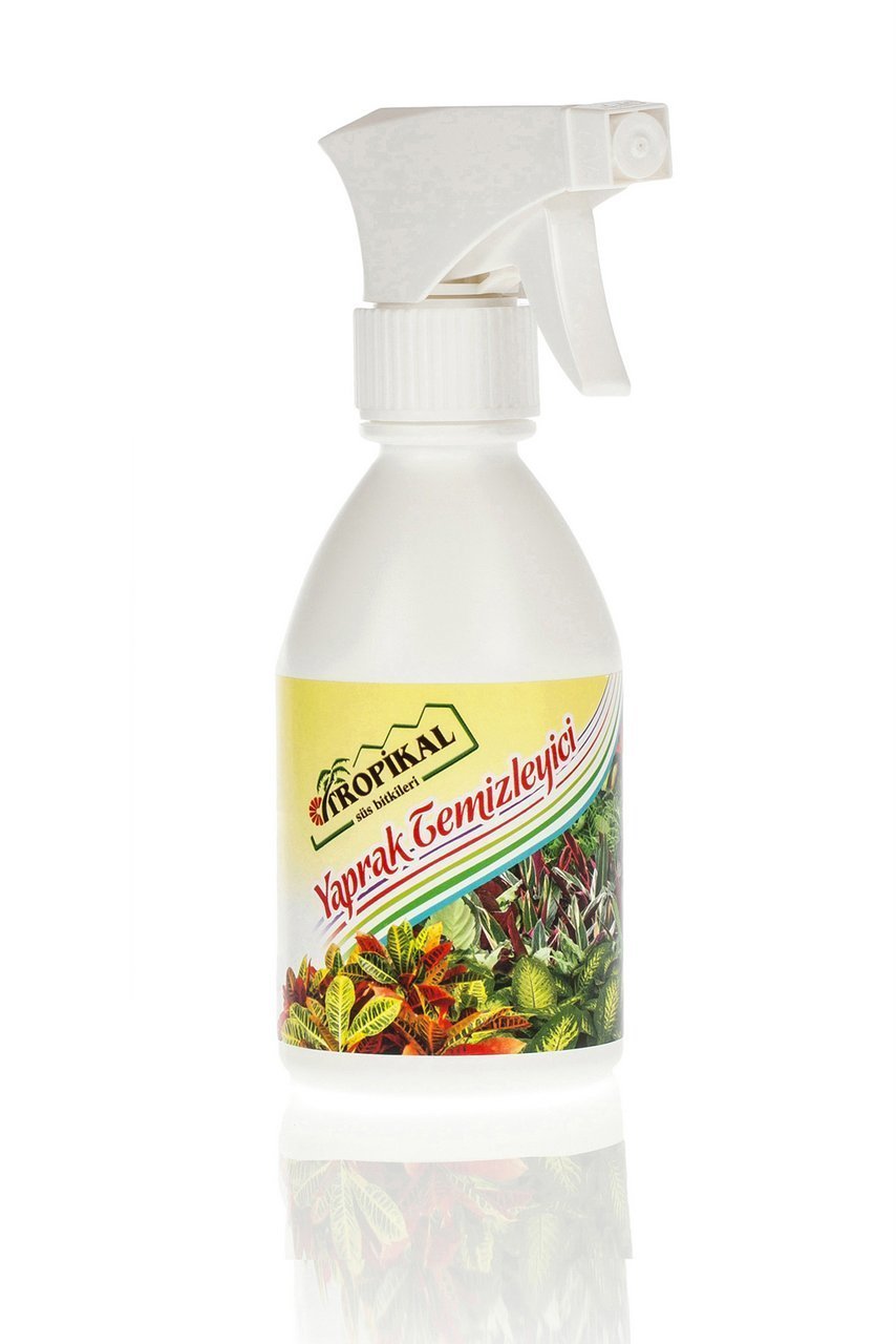 ﻿﻿Yaprak Temizleyici-Tropikal-250 ml-İç -Dış Mekan Çiçekli Çiçeksiz Tüm Bitkiler