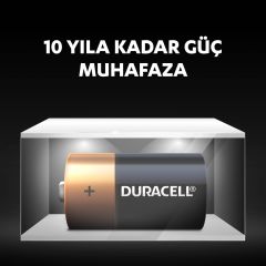 Duracell Alkalin C Pil, 1,5V (LR14 / MN1400), 2'li Paket