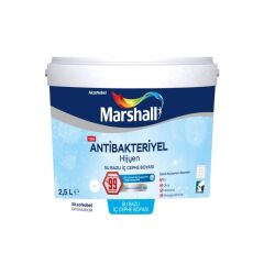 Marshall 2.5' lt Anti Bakteriyel Hijyen Beyaz