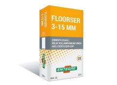 FLOORSER (3-15 MM) 25 KG Torba Çimento Esaslı Kendiliğinden Yayılabilen Tesviye Şapı