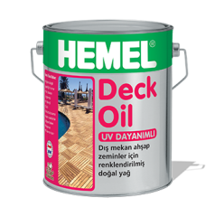 Hemel Deck Oil - Renklendirilmiş Deck Yağı 2,5 Litre