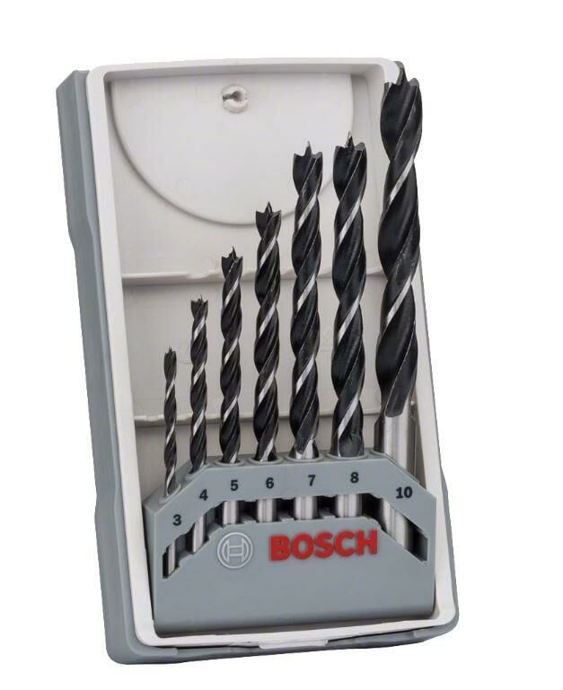 Bosch 7 Parça Ahşap Matkap Ucu Seti