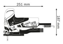 Bosch GST 90 E Dekupaj Testeresi