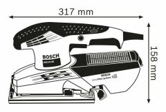 Bosch GSS 23 AE Titreşimli Zımpara